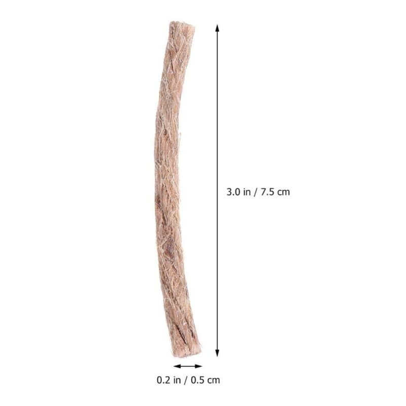 CDT06 Fire Starting Rope Kit Natural Hemp Fire Starter Tinder Wick Hemp Cords